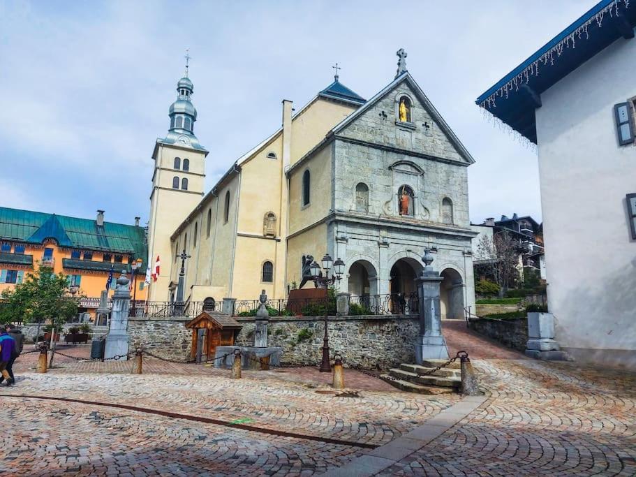 Logement A Megeve Avec Jardin Екстериор снимка