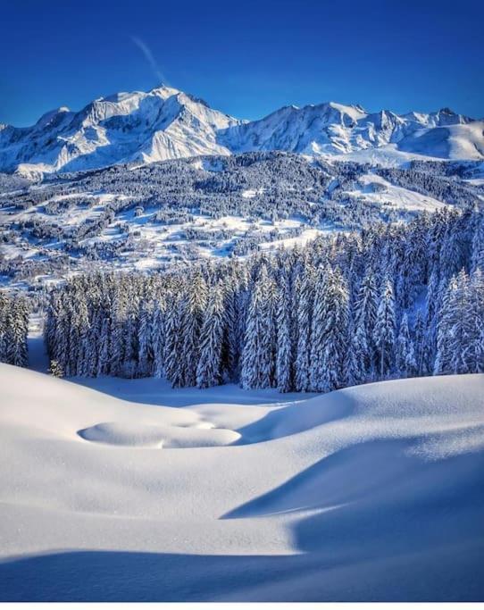 Logement A Megeve Avec Jardin Екстериор снимка