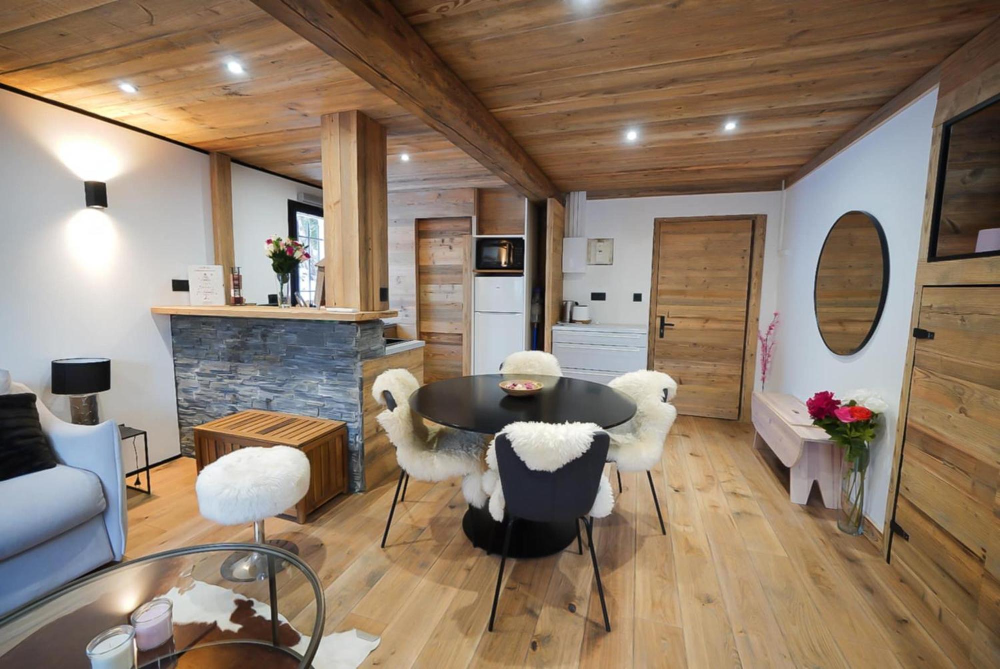 Logement A Megeve Avec Jardin Екстериор снимка